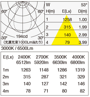 MPP-10/1200/FW/L 照明設計用配光データ（IESデータ）