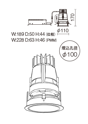 SX-B9351D 姿図・CADデータ